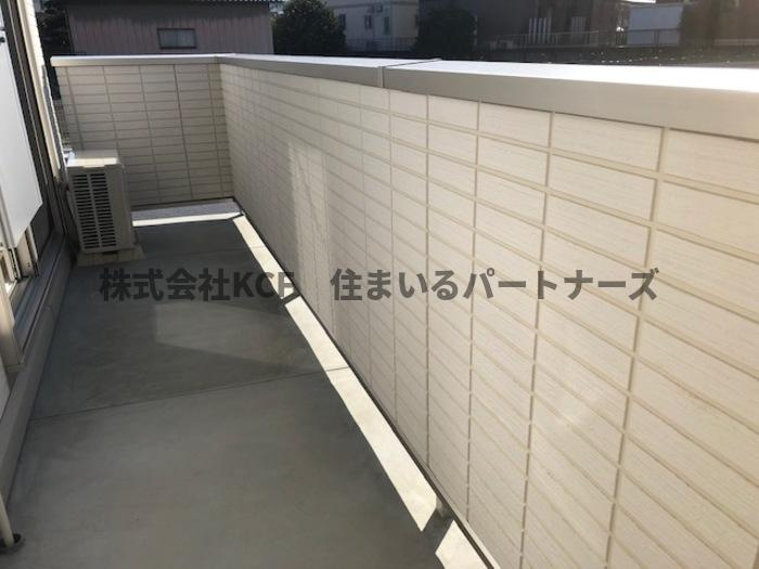 エスポワール合川Aのバルコニー|開放的で明るい空間を演出してくれるバルコニーです