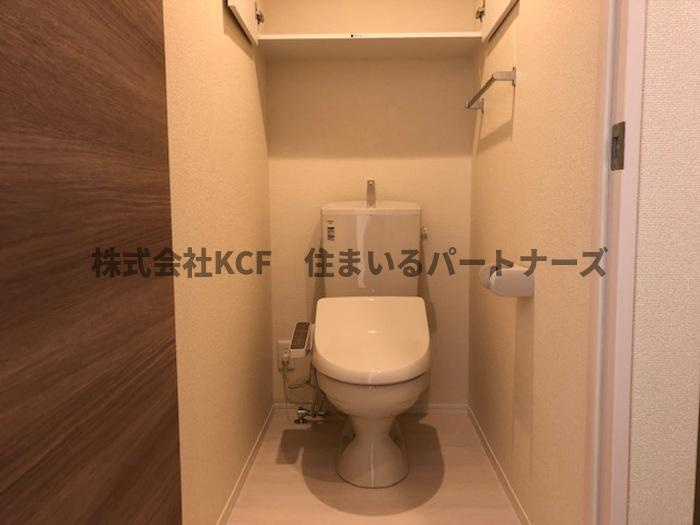 エスポワール合川Aのトイレ|トイレです