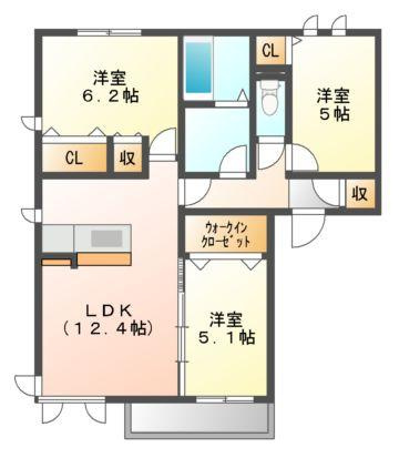 Ｐｉｓａｒａの間取り