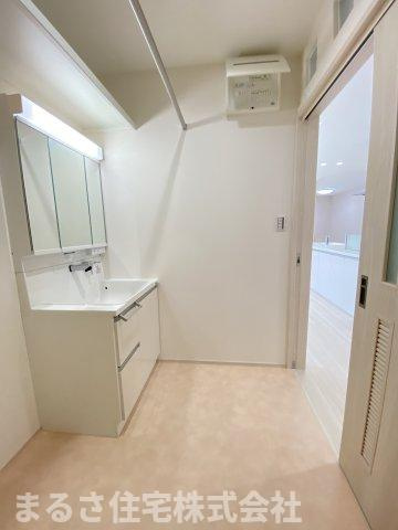 第15中西町モデルの洗面所