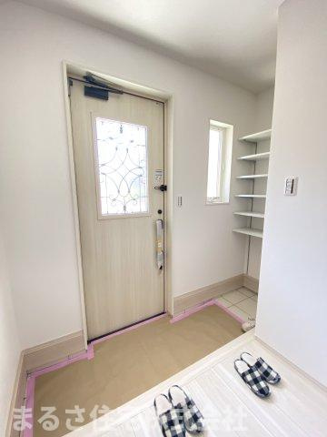 第15中西町モデルの玄関