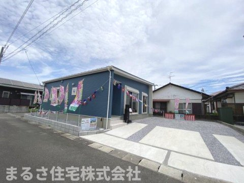 第16中西町モデルの前面道路含む現地写真