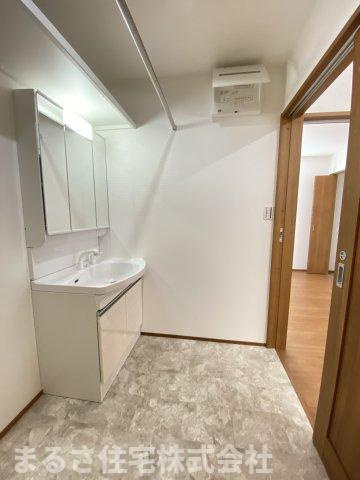 第16中西町モデルの洗面所