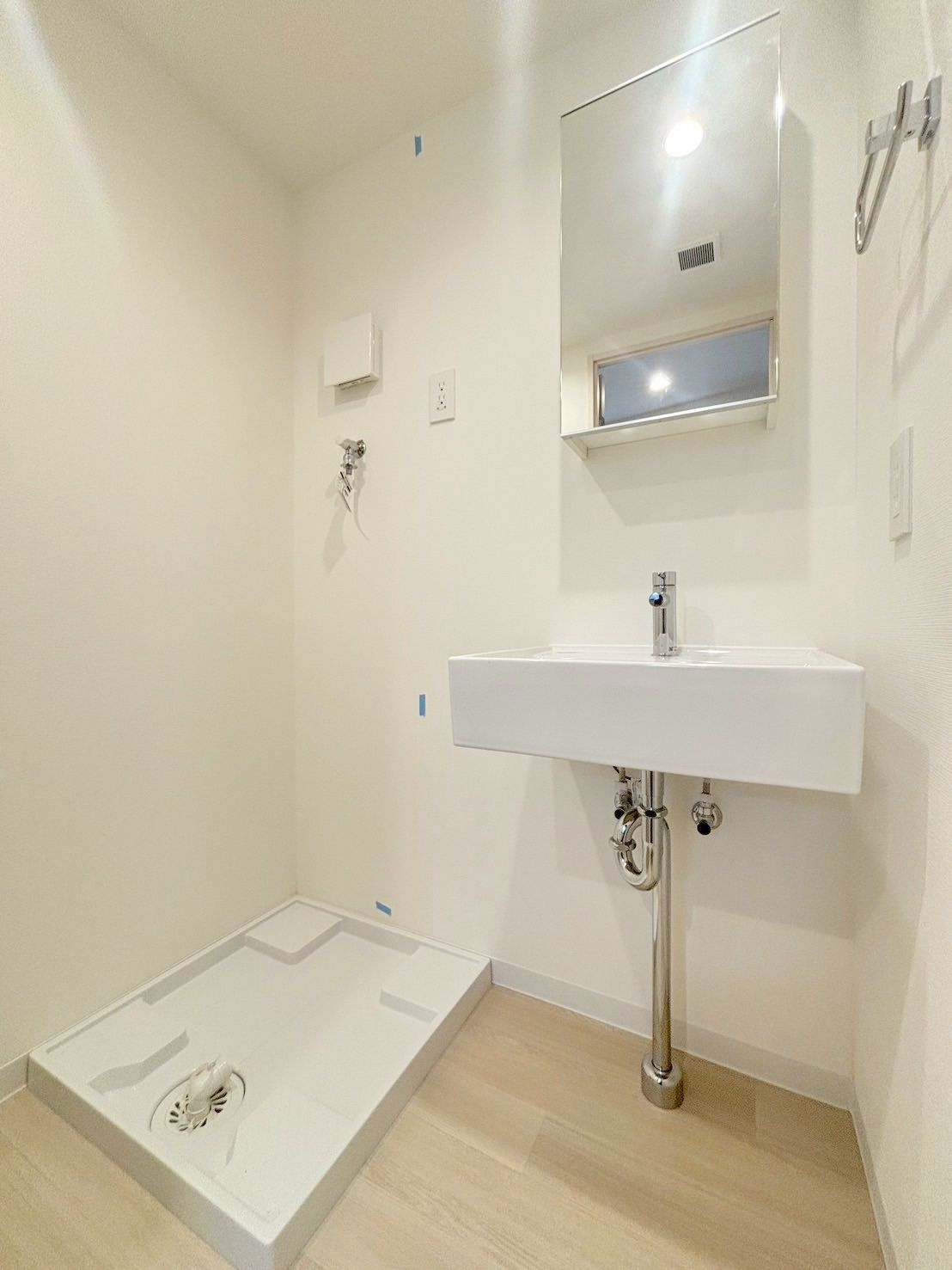 「防音マンション」ラシクラスInfina 上板橋の洗面所|使いやすい洗面所です