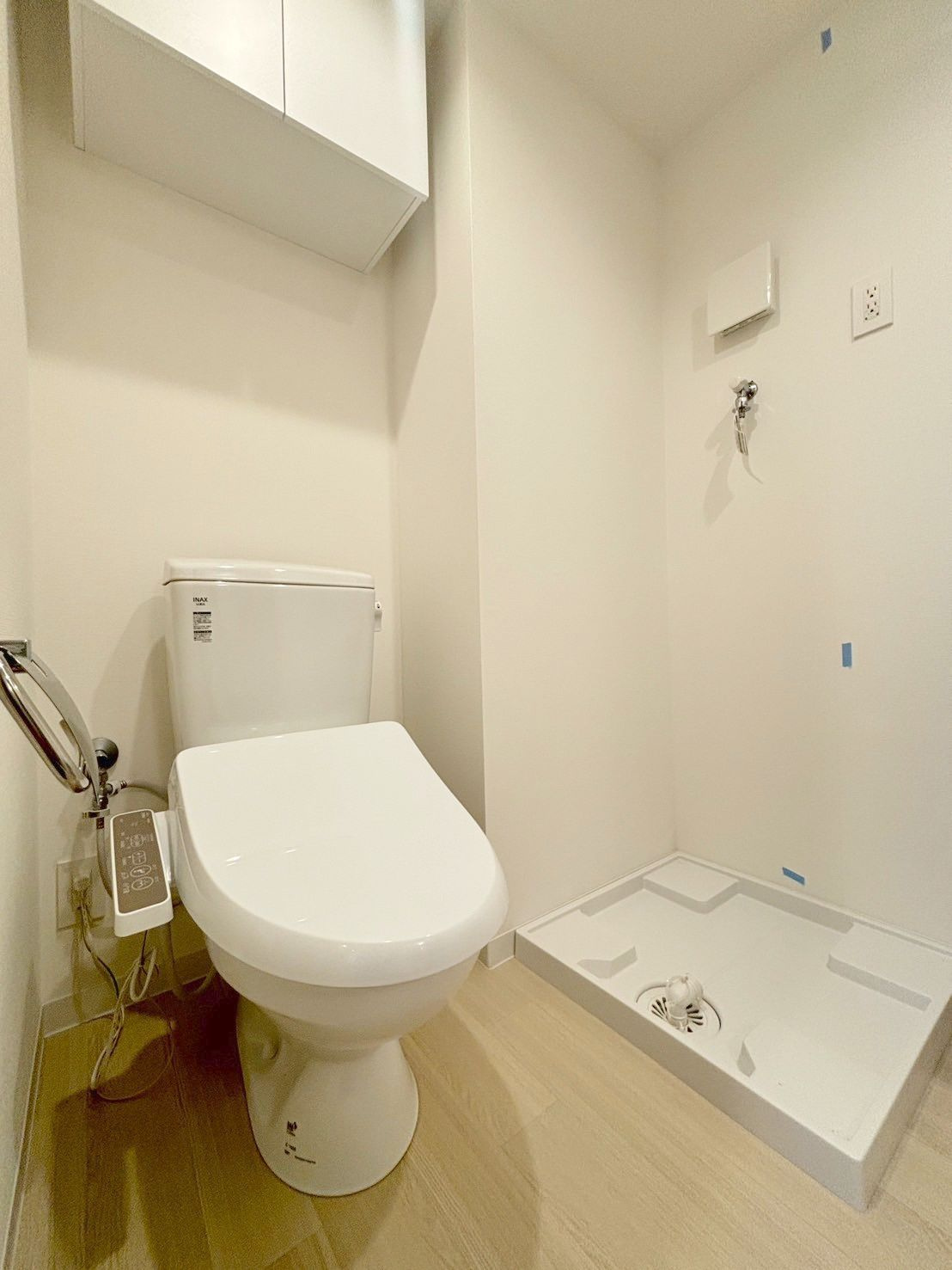 「防音マンション」ラシクラスInfina 上板橋のトイレ|落ち着いた色調のトイレです