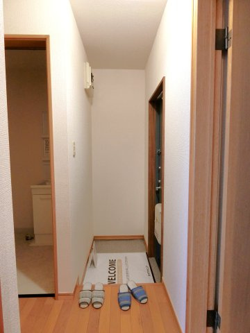 パセオみずほ台ⅡAの玄関