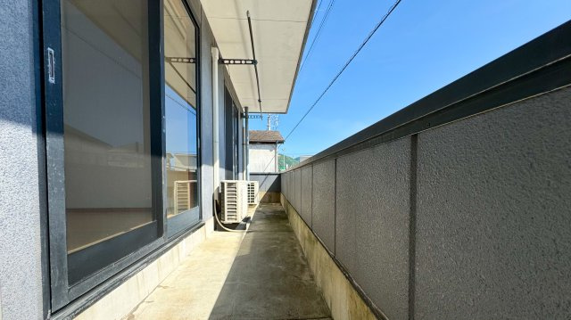 コーポ浅田のバルコニー