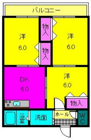 【間取り】 | ルミエール河村