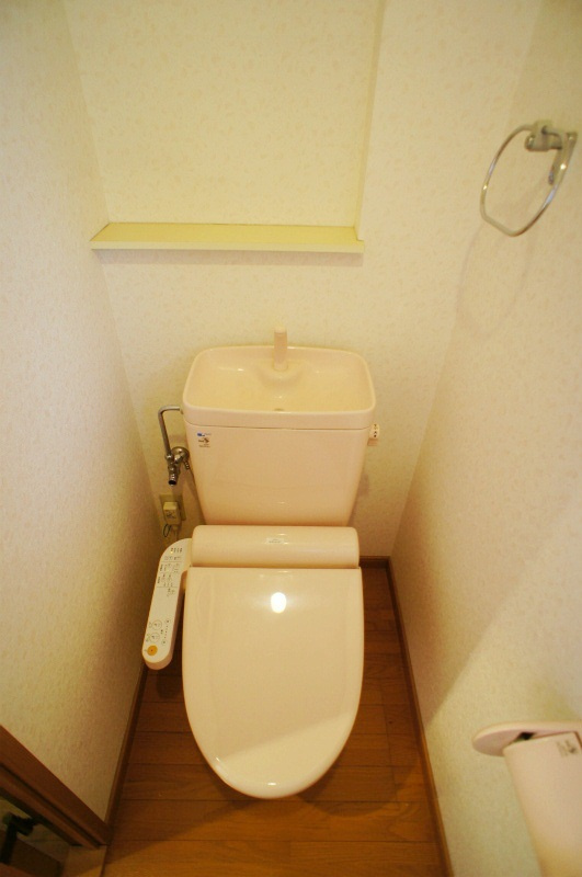 ヴィラージュⅡのトイレ|トイレもきれいです
