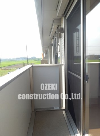 エクセルのバルコニー|※写真は上階のもの