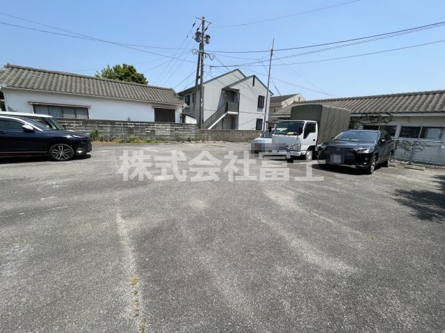 城内富田第二駐車場の外観