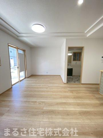 第14中西町モデル　1号棟の居間・リビング