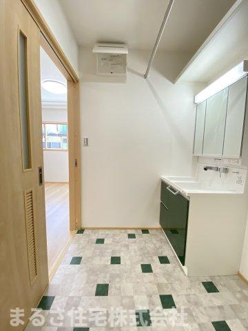 第14中西町モデル　1号棟の洗面所