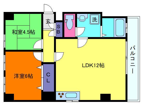 ポコアポコ本山ハウスの間取り