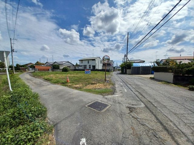 【前面道路含む現地写真】 | 熊谷市下奈良 650万 土地