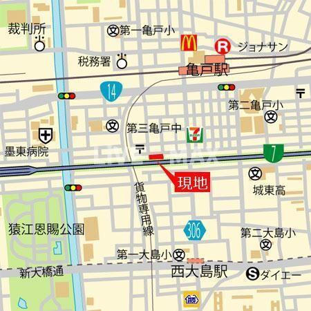 【地図】カーサ　ハル