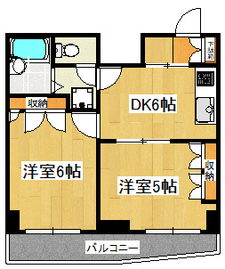 ベイステート安間の間取り