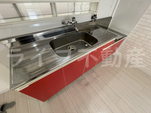 昌栄ハイツのキッチン