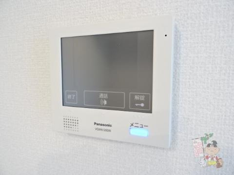 グレイス伊福のセキュリティ|カメラ付インターホン