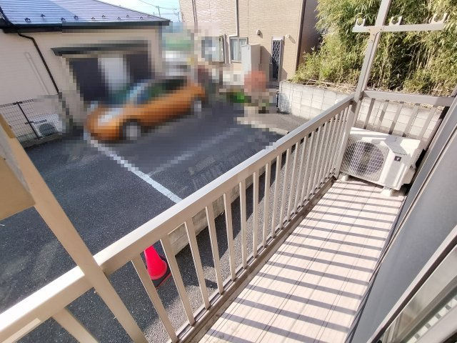 ソレジオ幸子二番館のバルコニー|陽当たり良好なバルコニーです