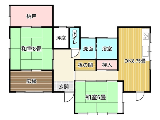 【間取り】 | 大室高原別荘地　戸建