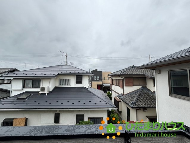 蓮田市桜台　23-1期　新築一戸建て　リナージュ　01の展望|南側に面したバルコニー！！
お洗濯物がよく乾きます♪