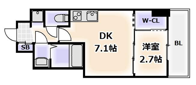 【間取り】 | セレニテ桜川駅前プリエ