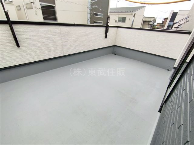 【バルコニー】 | 川越市南大塚　全10棟　3号棟 | 広々としたバルコニーです