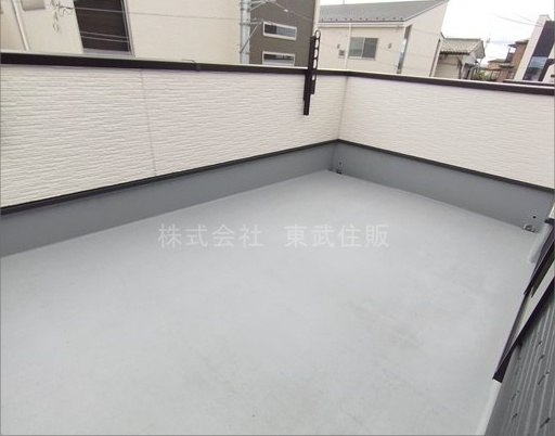 【バルコニー】 | 川越市南大塚　全10棟　3号棟 | お洗濯にも便利なバルコニー付き