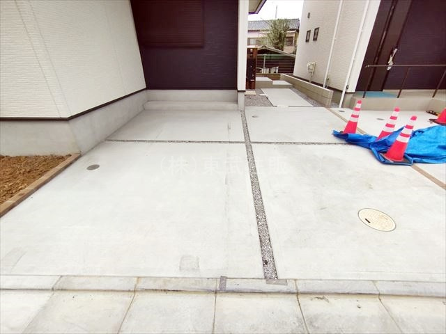 【駐車場】 | 川越市南大塚　全10棟　3号棟 | カースペース２台可（車種によります）