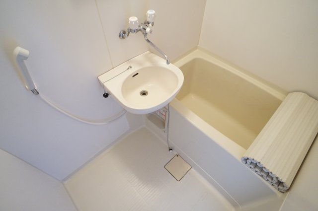 ハイツ大与の浴室