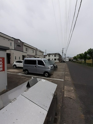 【駐車場】 | ラフィーネＡ棟