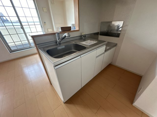 アンソレイエ飾磨　Ⅱ番館のキッチン