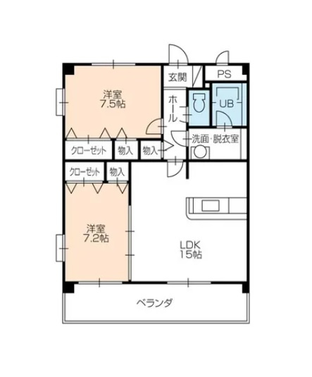 アンピレインの間取り