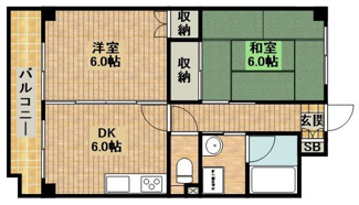 【間取り】 | プリム新城