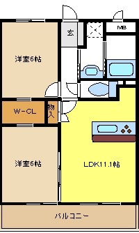 ハーモニー本郷の間取り