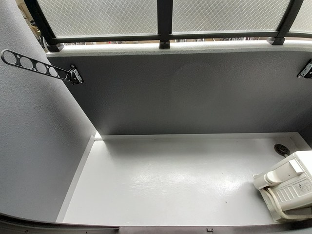 グラン佐竹のバルコニー