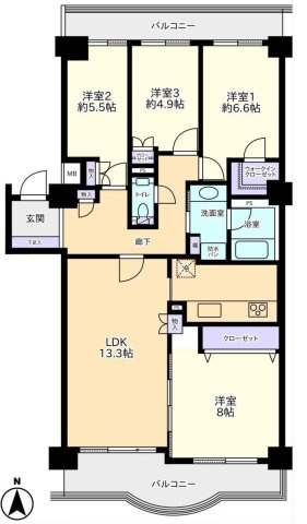 小平市小川町１丁目の中古マンション