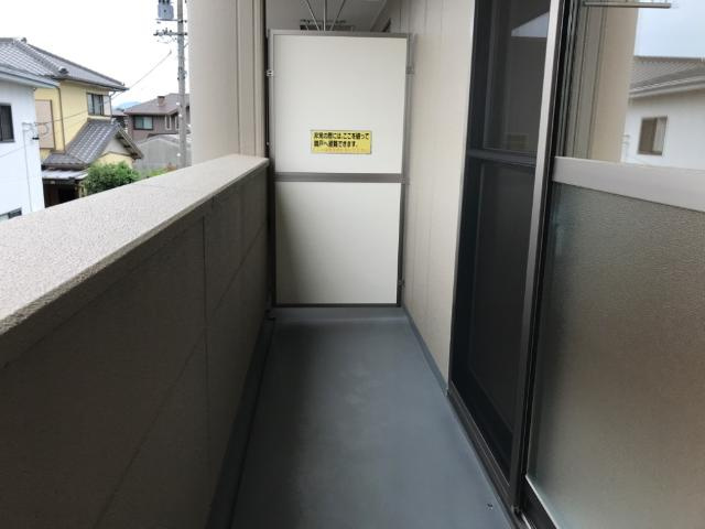 花水木Ⅱのバルコニー|ベランダ