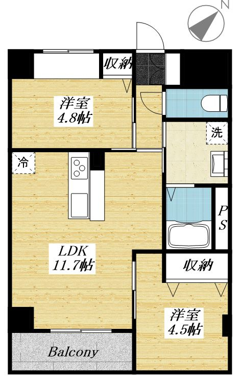 フォルトゥーナの間取り