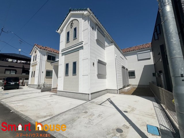 相模原市緑区上九沢　9棟の外観|車2台停めれるのはファミリーに嬉しい♪