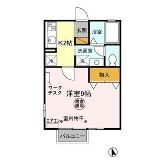 【間取り】 | メゾン・ド・ルミエールB