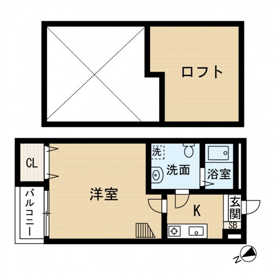 【間取り】 | シキタトゥーリ２ | 別号室の写真になります。現況優先。