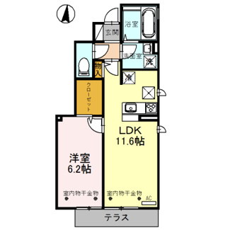 【間取り】 | フェリシテ　ドゥー