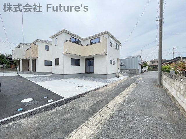 三郷市彦沢1丁目　新築戸建　全3棟　1号棟の前面道路含む現地写真|前面道路含む現地写真です。