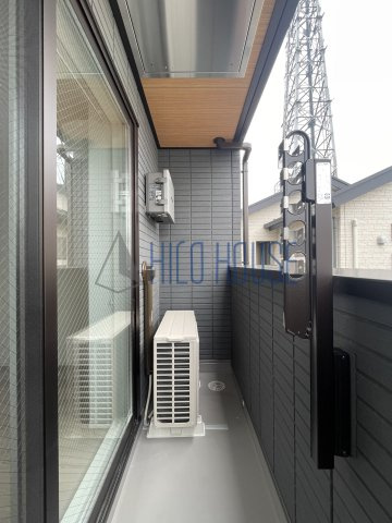 D-RESIDENCE仙波町のバルコニー