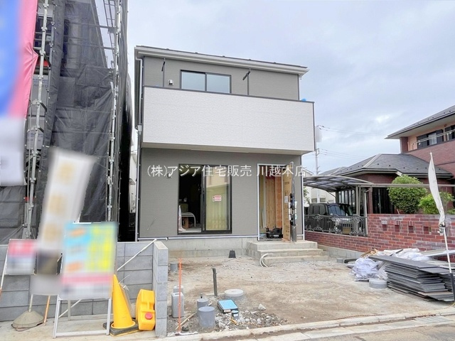 月々１２万円台～　新築戸建　富士見市鶴馬第6の外観|建築中
