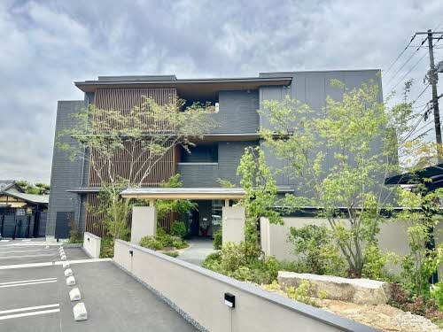 倉敷市茶屋町の賃貸マンションの外観|イメージパース