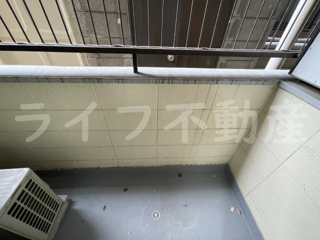 ハイツ富士パートⅡのバルコニー|陽当たり良好なバルコニーです