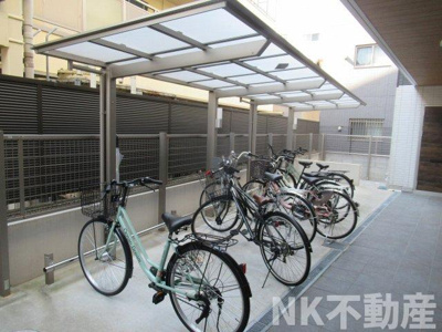 【その他共用部分】 | M’ｓhouse上小阪（長瀬賃貸） | 駐輪場です